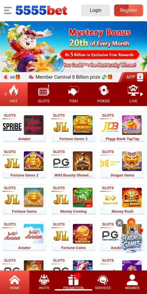 5555 Bet Game